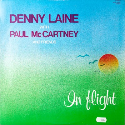 Album duetu Denny Laine oraz Paul McCartney  pt. „In flight”. Płyta winylowa.  Węgry, 1984r.